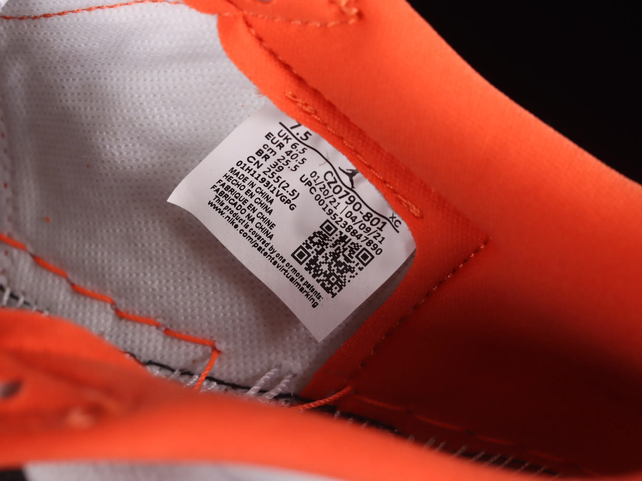 All categories Air Jordan Jordan series basketball shoes Air Jordan 1 Low pure original version Air Jordan 1 Low OG "Shattered Backboard" AJ1 Joe 1 white buckle shredded full head layer low-top basketball shoes CZ0790-801